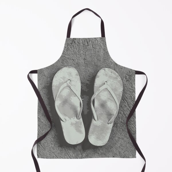 Artikelvorschau, Weiße Sandalen auf dem Zementboden entworfen und verkauft von nongengz.