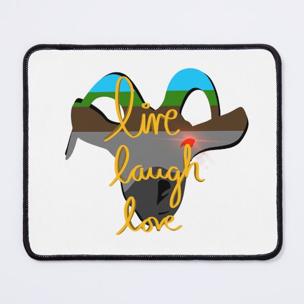 Item preview, Live, Laugh, Love - Buttercups Get the Goat designed and sold by JosetteKent.