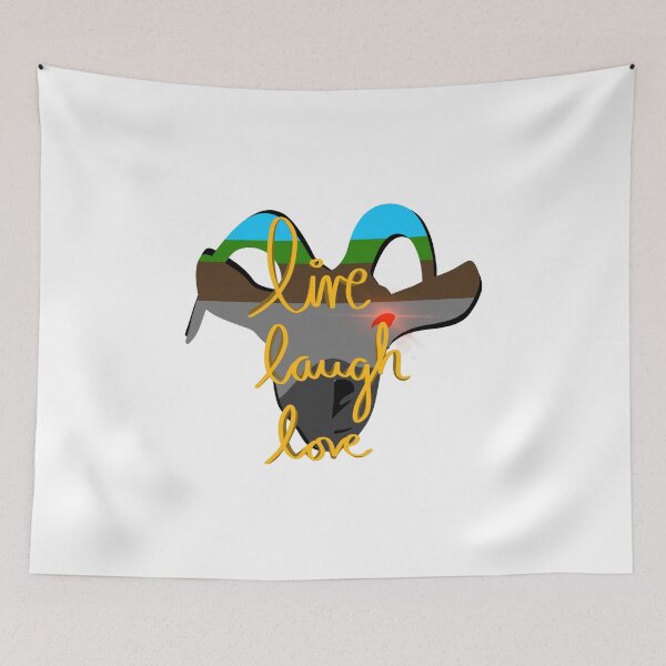 Item preview, Live, Laugh, Love - Buttercups Get the Goat designed and sold by JosetteKent.