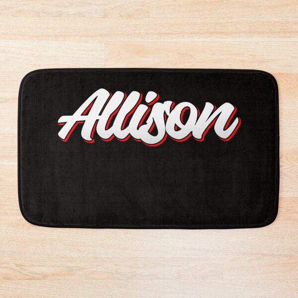 Item preview, Retro Allison Name Label (Black) designed and sold by KACIIBARN.