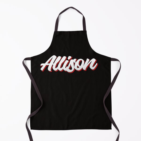 Item preview, Retro Allison Name Label (Black) designed and sold by KACIIBARN.