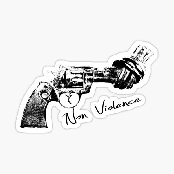 Item preview, nonviolence nonviolence designed and sold by roukia.