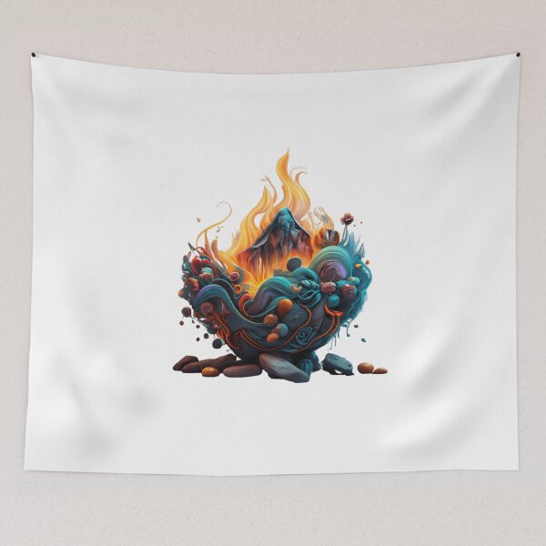 Item preview, Fire Stone designed and sold by SabyDigitalArt.