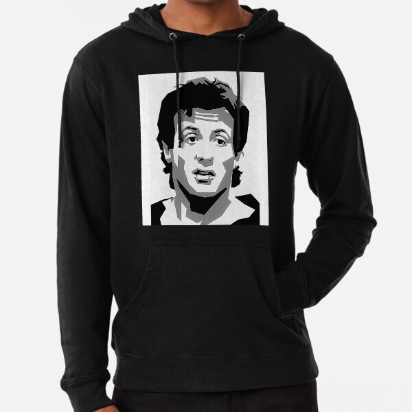 Sylvester stallone adidas top sweatshirt