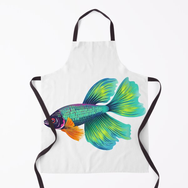 Artikelvorschau, Pop-Art-Betta-Fisch entworfen und verkauft von SchorlCraft.