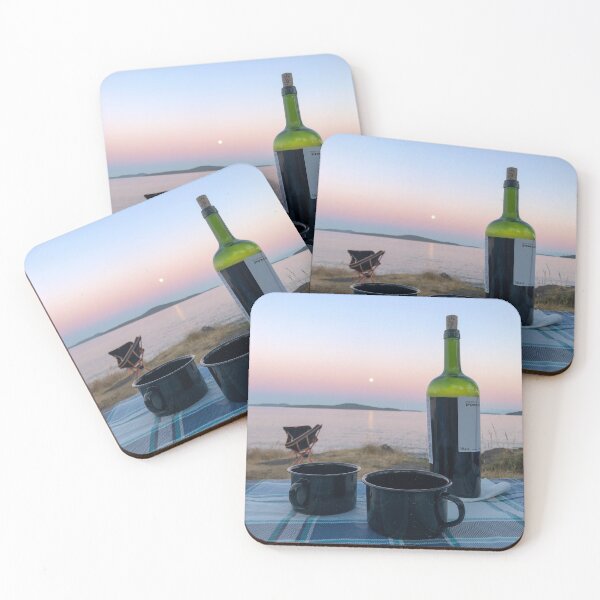 Item preview, Wine at sunset designed and sold by Popenika Designs.