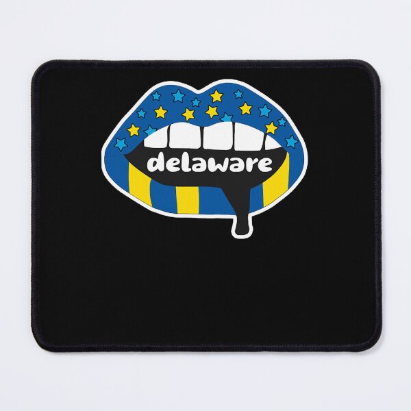 Item preview, Delaware PillowDelaware Lips designed and sold by KayleighSco.