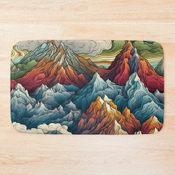 Item preview, GROOVY MOUNTAINS designed and sold by GROOVYJOURNEY.