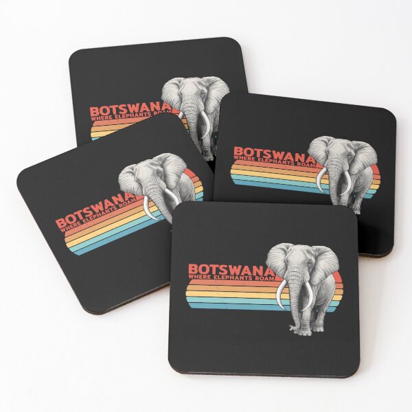 Item preview, African elephant Botswana designed and sold by NicGrayGraphic.