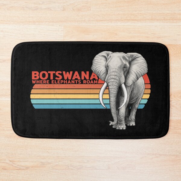 Item preview, African elephant Botswana designed and sold by NicGrayGraphic.