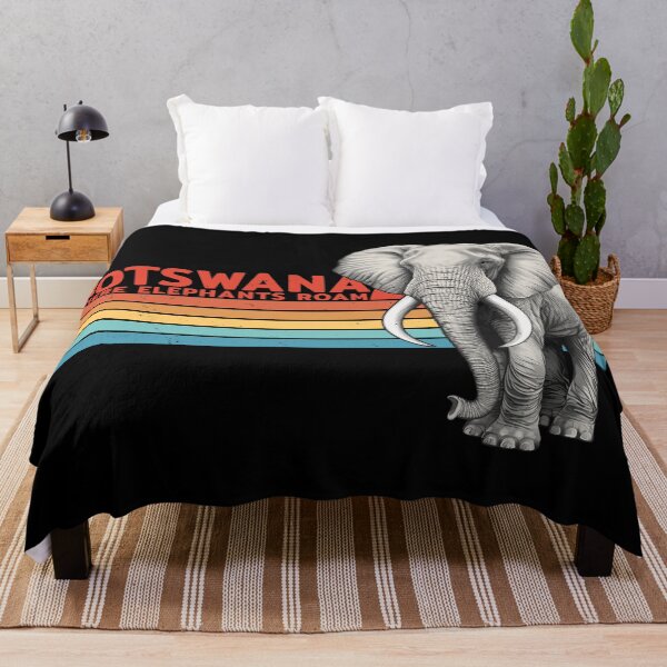 Item preview, African elephant Botswana designed and sold by NicGrayGraphic.