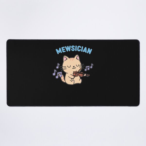 Item preview, The Mewsician Cat Playing The Violin designed and sold by SiegridKlemmd.
