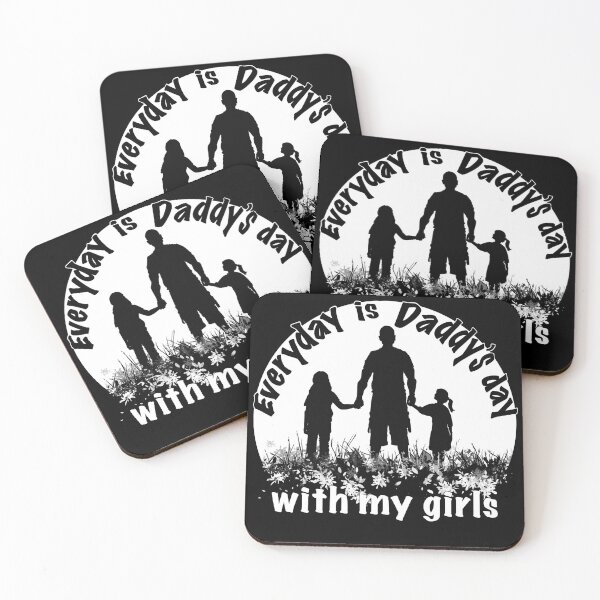 Item preview, A design for dads- Happy Father’s Day- Father & Daughters designed and sold by -short- & EPIC shop.