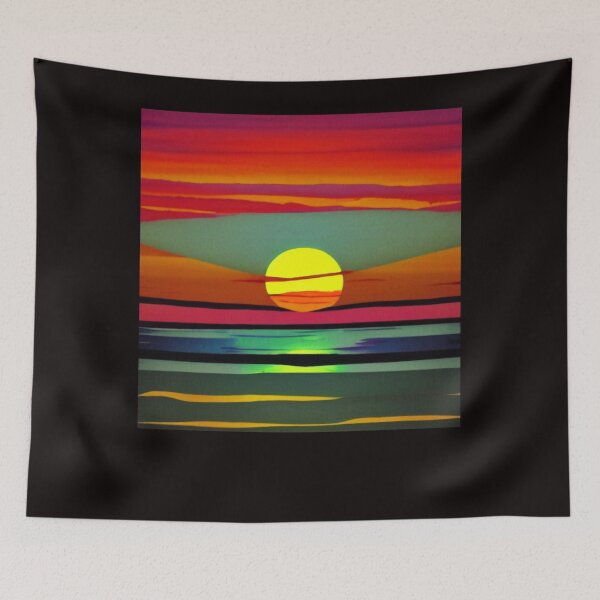 Item preview, Retro Sunset designed and sold by CONNCOLEM.