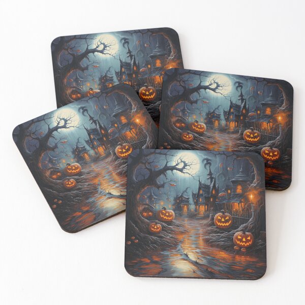 Item preview, Halloween Haunt Town of the Pumpkin Eaters designed and sold by HauntFamily.