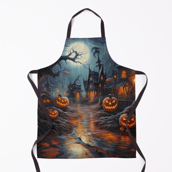 Item preview, Halloween Haunt Town of the Pumpkin Eaters designed and sold by HauntFamily.