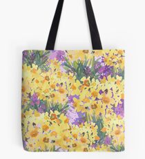 Yellow Daffodil Garden Tote Bag