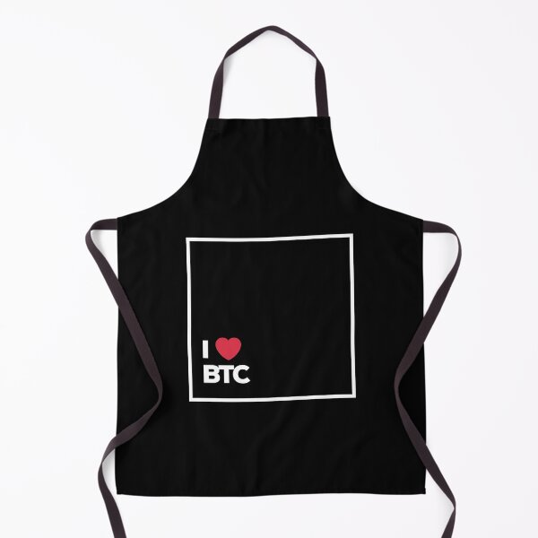 Item preview, I❤️ BTC - I Love Bitcoin - Bitcoin Logo designed and sold by GetCryptoSwag.