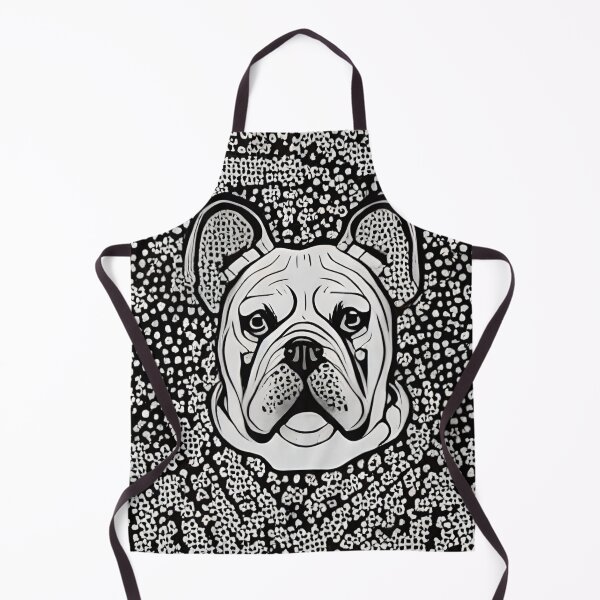 Item preview, Black and White Bull Dog designed and sold by purplesensation.