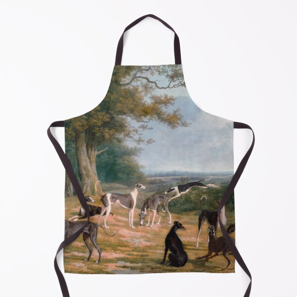 Item preview, Nine Greyhounds in a Landscape (1807) by Jacques–Laurent Agasse. designed and sold by peggieprints.