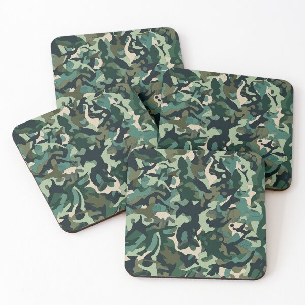 Item preview, Camouflage seamless pattern designed and sold by MiraCleAI.