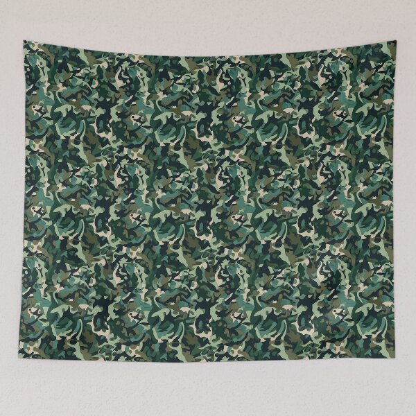 Item preview, Camouflage seamless pattern designed and sold by MiraCleAI.