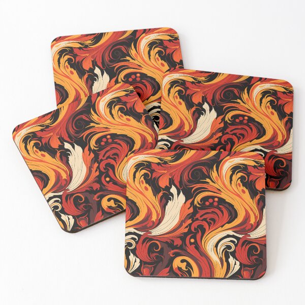 Item preview, Paixitho - Paisley Flames (3/4) designed and sold by sabantha.
