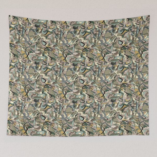 Item preview, Camouflage seamless pattern designed and sold by MiraCleAI.