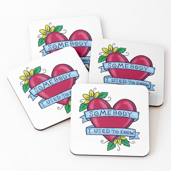 Item preview, Somebody That I Used to Know – Illustrated Lyrics designed and sold by bangart.