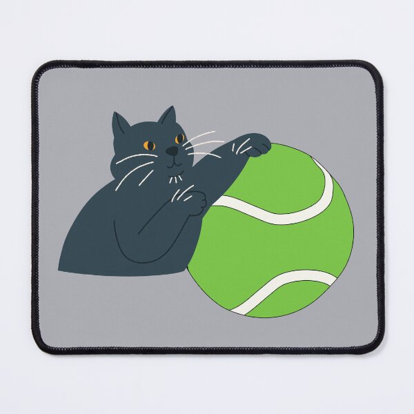 Item preview, cat play tennis designed and sold by ichirochen.