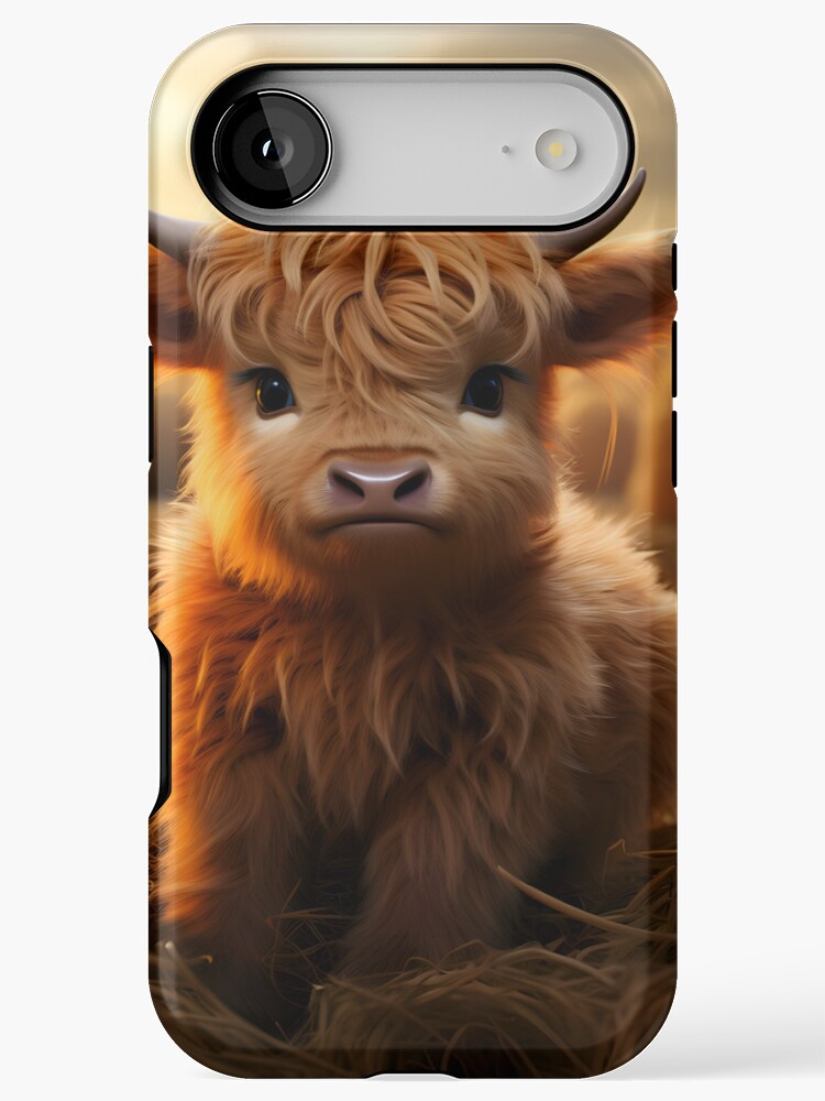 Personalised Highland Cow Premium Phone Case - View #7