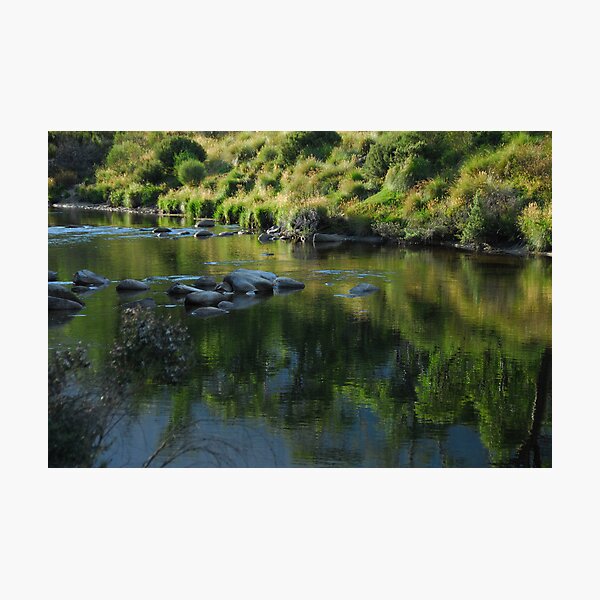 Item preview, Thredbo River - reflections designed and sold by Richard  Stanley.