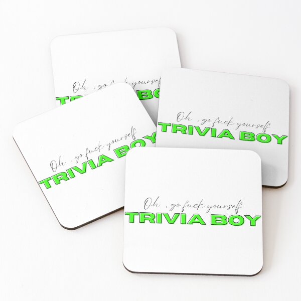 Item preview, Oh, go fuck yourself Trivia Boy designed and sold by nbcryptid.