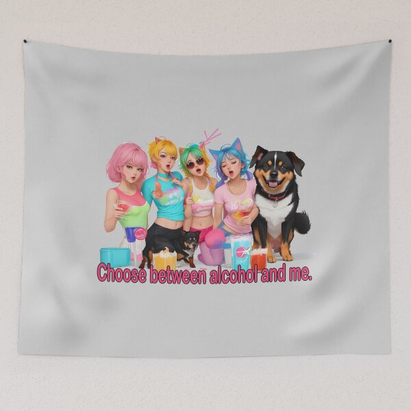 Item preview, Choose between alcohol and me. designed and sold by PornDesigns.