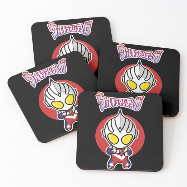 Item preview, Ultraman Tiga Multi Type Chibi Style Kawaii designed and sold by MaverickMyste.
