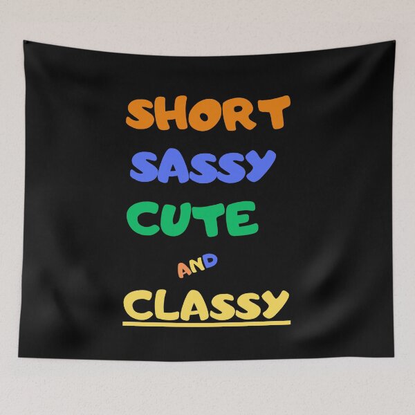 Item preview, Short sassy cute and classy designed and sold by ArtAngiTresors.