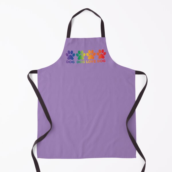 Item preview, Dog Dog Love Dog Rainbow Paw Prints for Dog Lovers (LV) designed and sold by PyramidPrintWrx.
