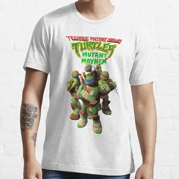 Teenage Mutant Ninja Turtles: Mutant Mayhem Logo Adult Short Sleeve T-Shirt