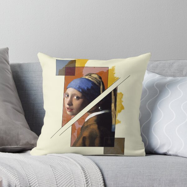 Item preview, Girl with a Pearl Earring in a broken frame designed and sold by itsgoodjunk.