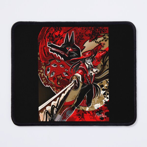 Item preview, ALUCARD Inner demons Vampire Illustration Hellsing designed and sold by WrinkledChicArt.