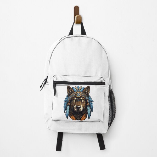 Item preview, Illustration of dog wearing an indian chieftain headdress 3 designed and sold by eyestetix.