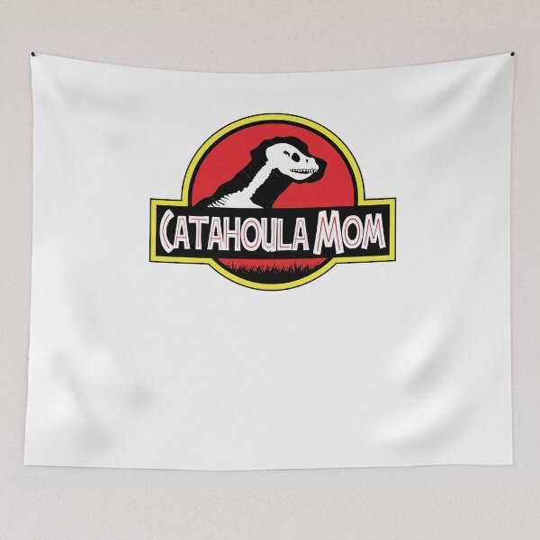 Item preview, (For Bright Background) Jurassic Catahoula Leopard Dog Mom designed and sold by daelyn-beardsl.