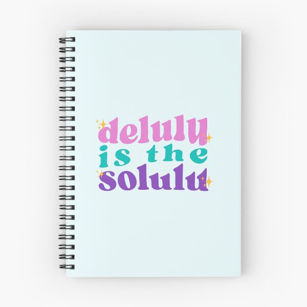Item preview, DELULU IS THE SOLULU WAVY STICKER designed and sold by aydapadi.