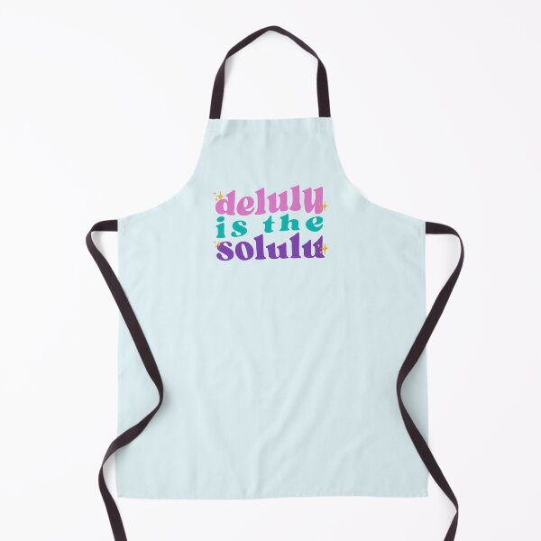Item preview, DELULU IS THE SOLULU WAVY STICKER designed and sold by aydapadi.