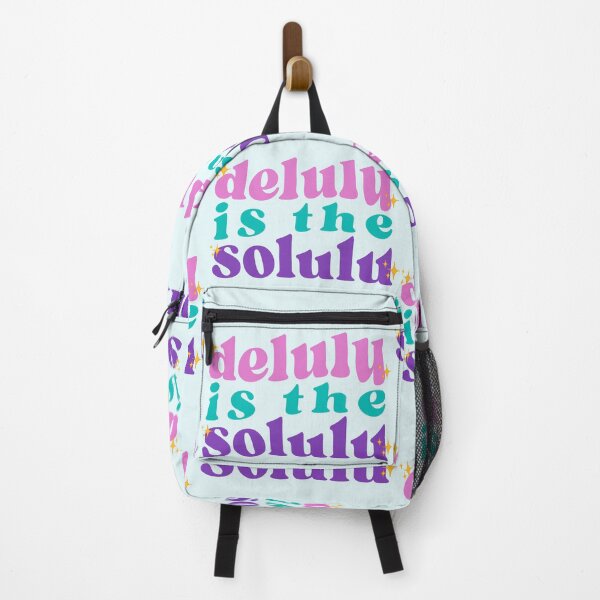 Item preview, DELULU IS THE SOLULU WAVY STICKER designed and sold by aydapadi.