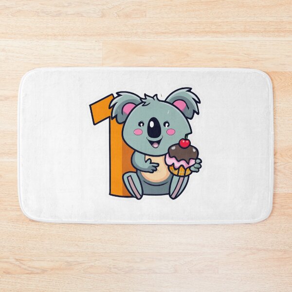 Item preview, Cute Koala Cupcake With Number 1, 1st Birthday designed and sold by lee2021.