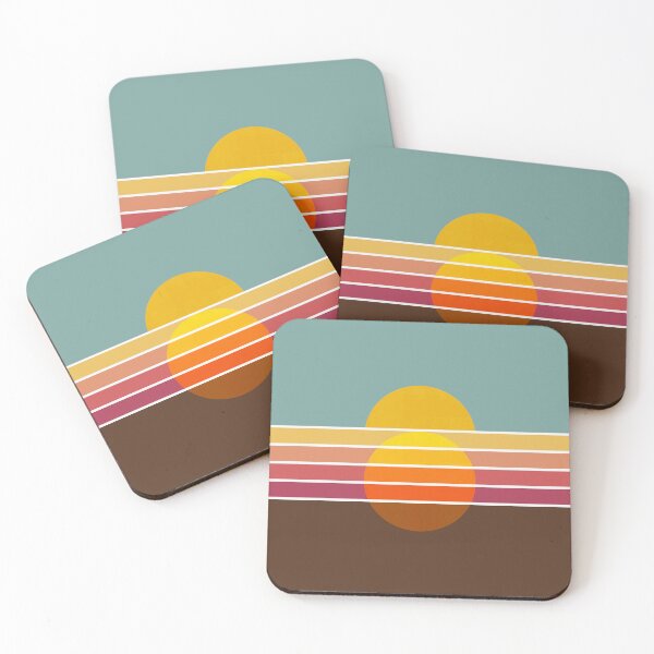Item preview, Abstraction_GEOMETRIC_SUNRISE_SUNSET_HORIZON designed and sold by forgetmestudio.