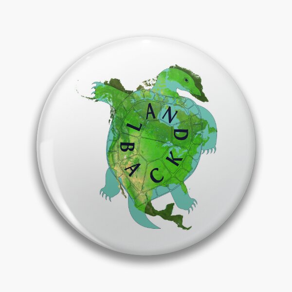 Item preview, Solid Land Back Turtle Island designed and sold by amren-upree.