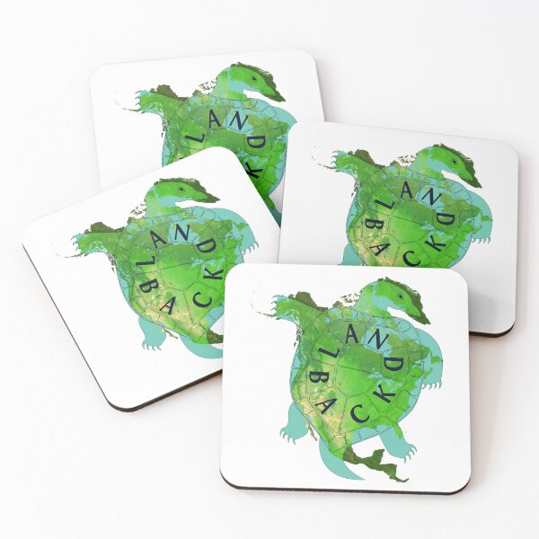 Item preview, Solid Land Back Turtle Island designed and sold by amren-upree.