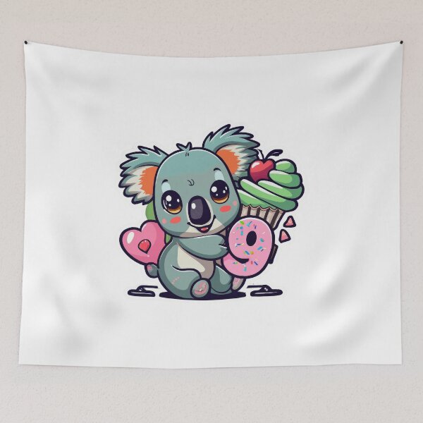 Item preview, Koala Cupcake With Number 9, 9th Birthday designed and sold by lee2021.